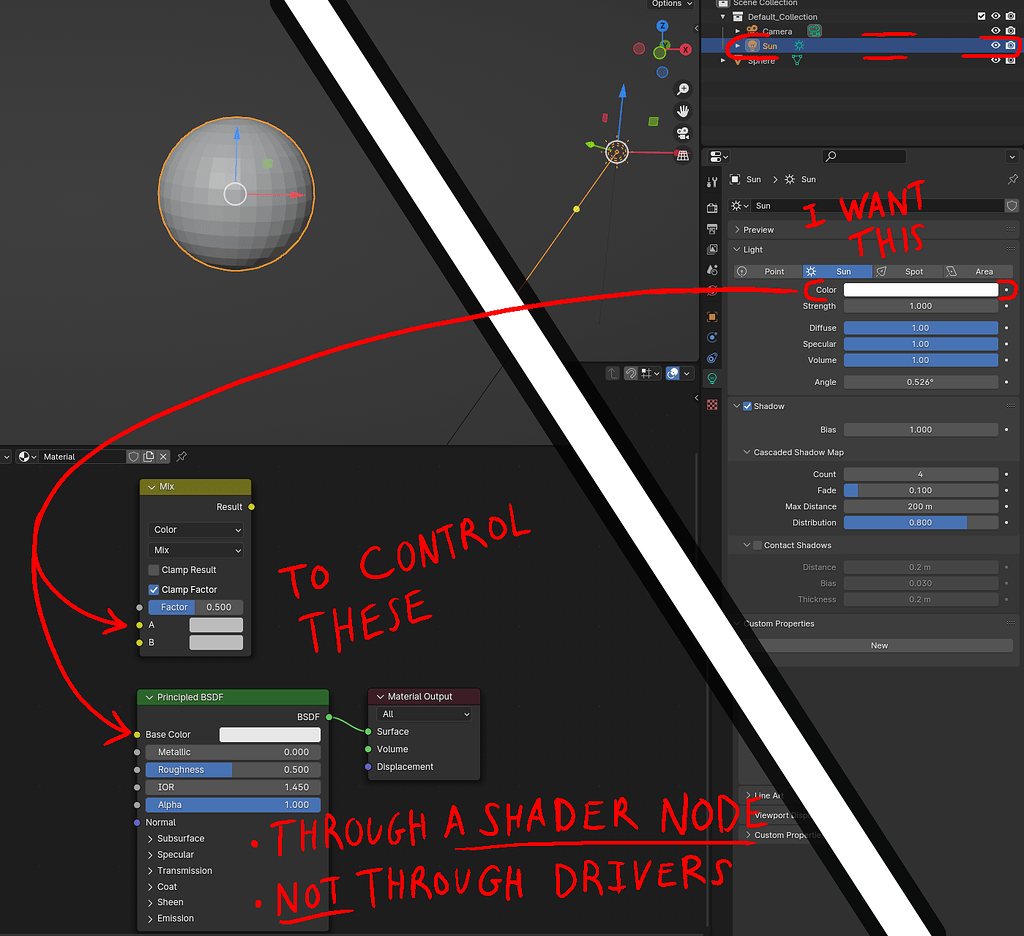 $100+ Job- Custom Shader Node: Light Color to Shader Color - Paid Work ...