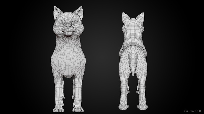 Wolf Family - Finished Projects - Blender Artists Community