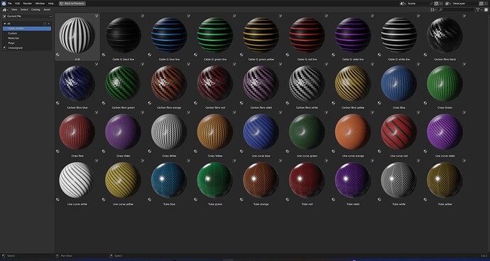 Pattern Cable Blender Realistic cable shader (Procedural) - Finished Projects - Blender ...