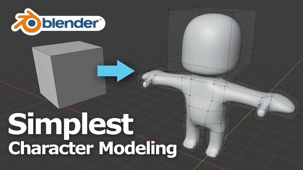 Blender Character Modeling - Basic for Beginners - Tutorials, Tips and ...