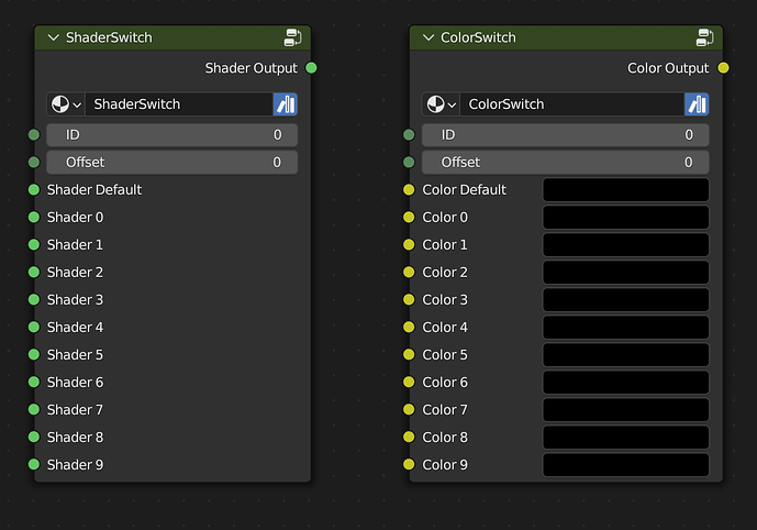 Switch Node for Blender Materials - Materials and Textures - Blender ...