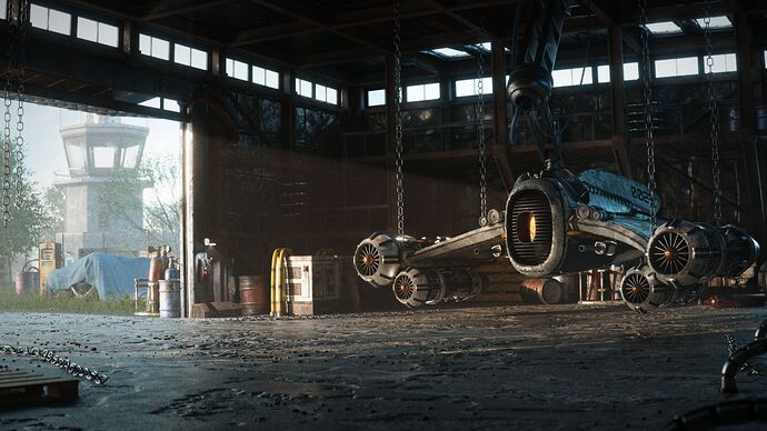 Abandoned Hangar Remake