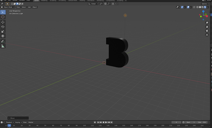 Blender B working