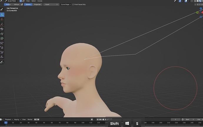Hair curves - Particles and Physics Simulations - Blender Artists Community