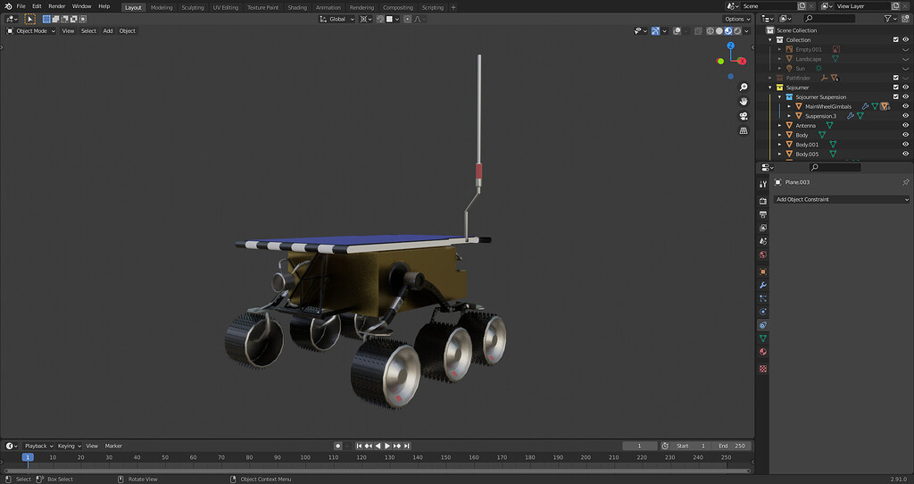 Help With Rigging a Rover? - Animation and Rigging - Blender Artists ...