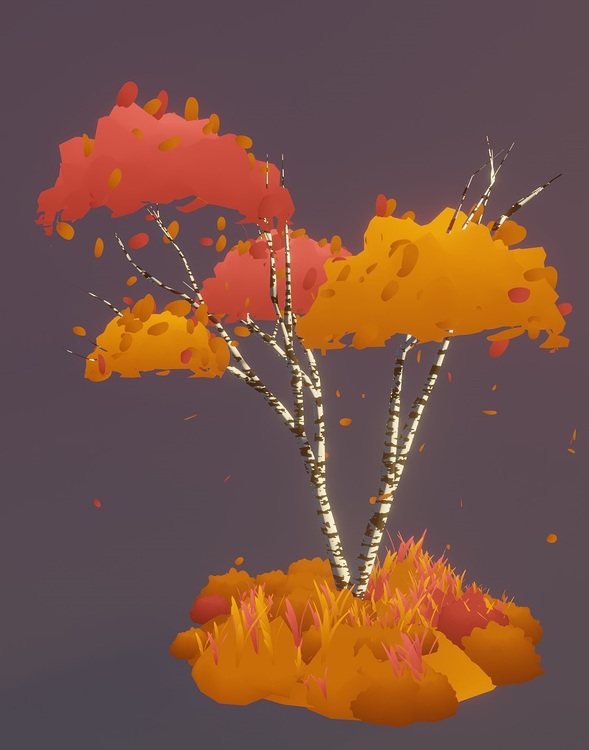 Stylized Tree / Foliage - Finished Projects - Blender Artists Community