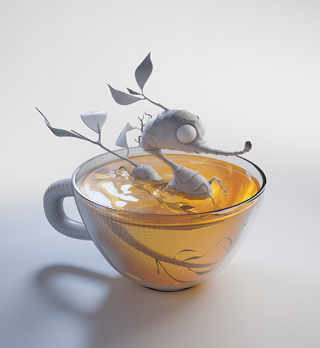 seadragon tea_claymesh