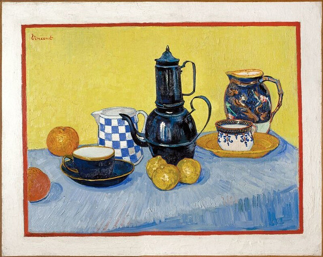CheckeredCoffeePot