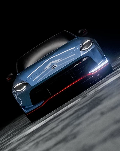 Nissan 400Z Nismo Abstract Scene (4)