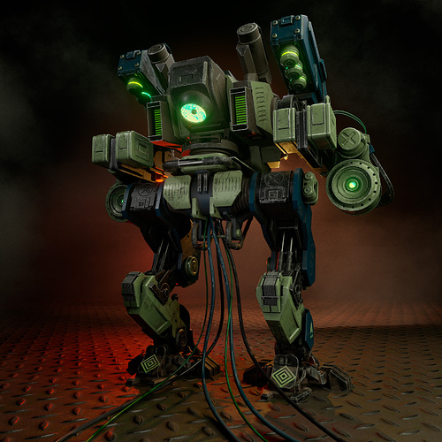 2 Robot in the back