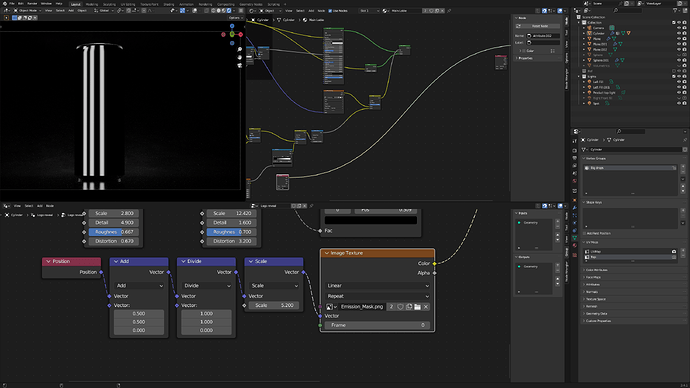 Transfer texture data from shader editor to geometry nodes - Materials ...