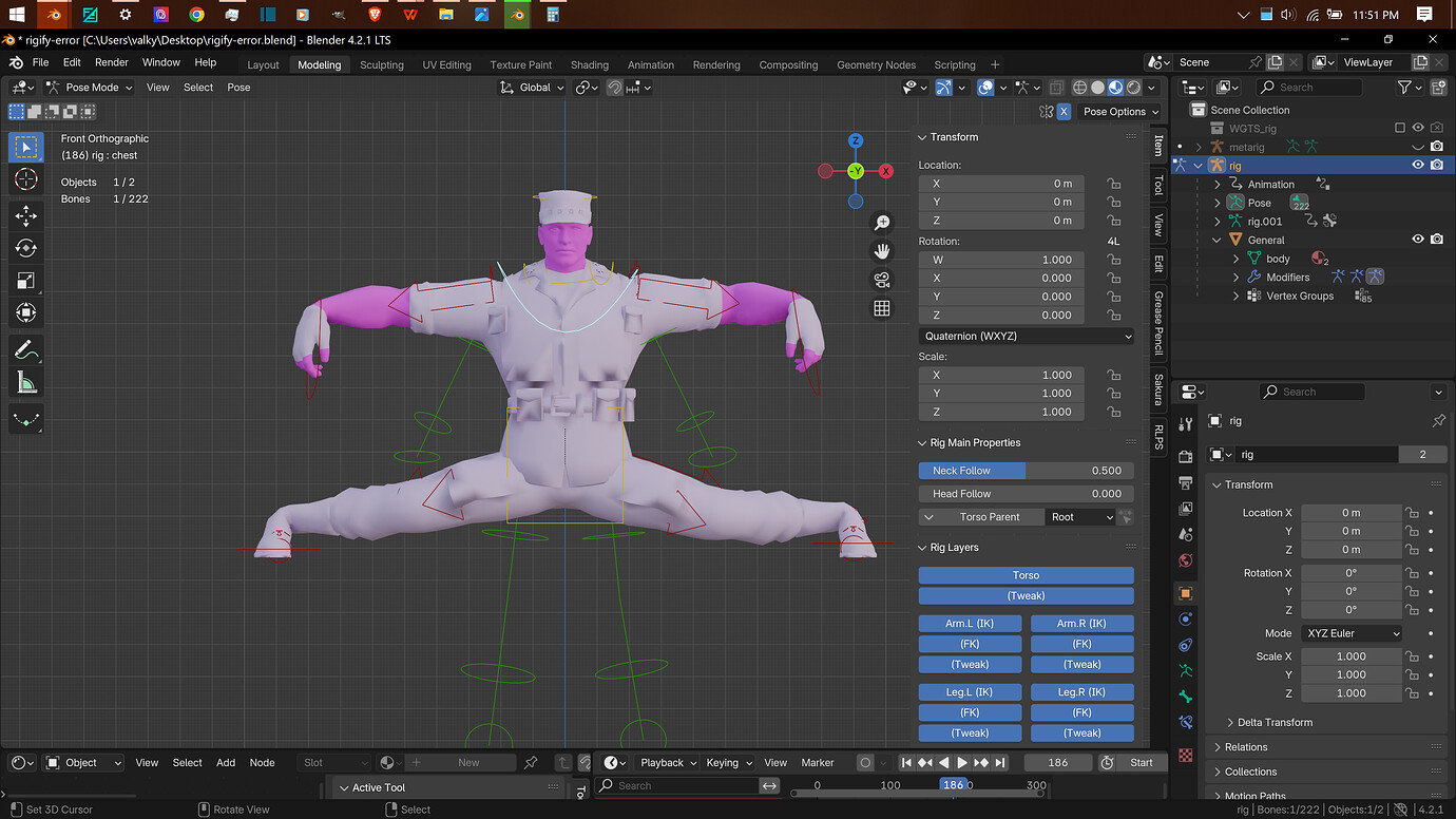 Rigify doesn't work - Animation and Rigging - Blender Artists Community