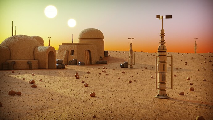 Tatooine Environment (Best Result)