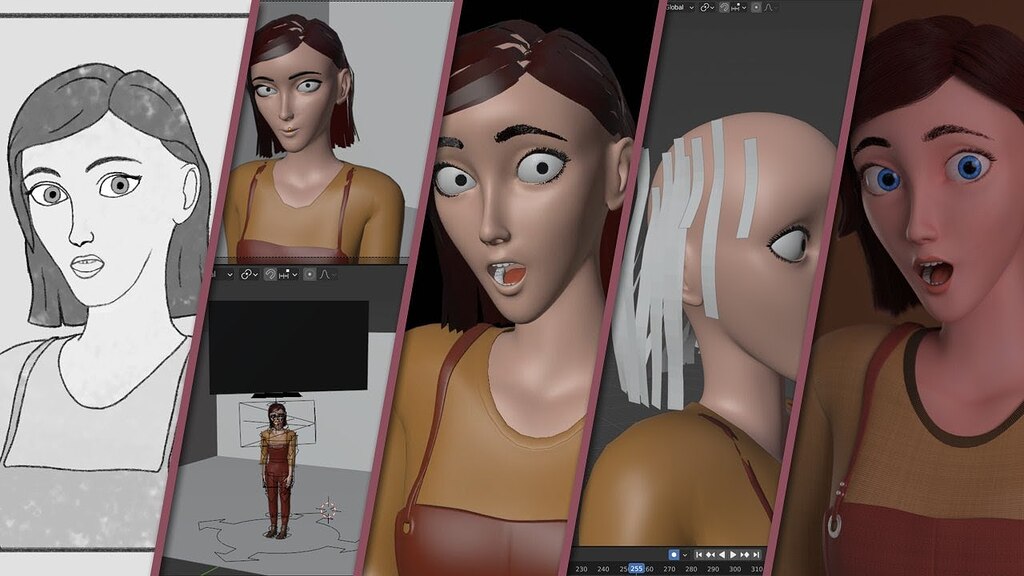 3D Character Animation Process - Tutorials, Tips and Tricks - Blender ...