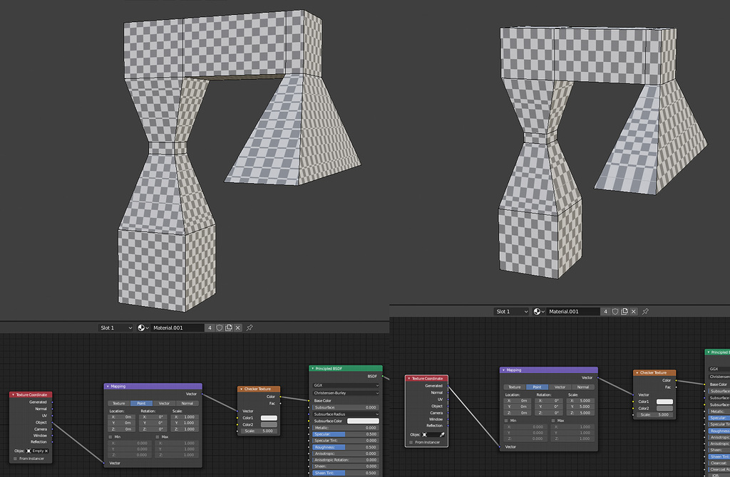 Procedural textures are not properly mapped - Materials and Textures ...