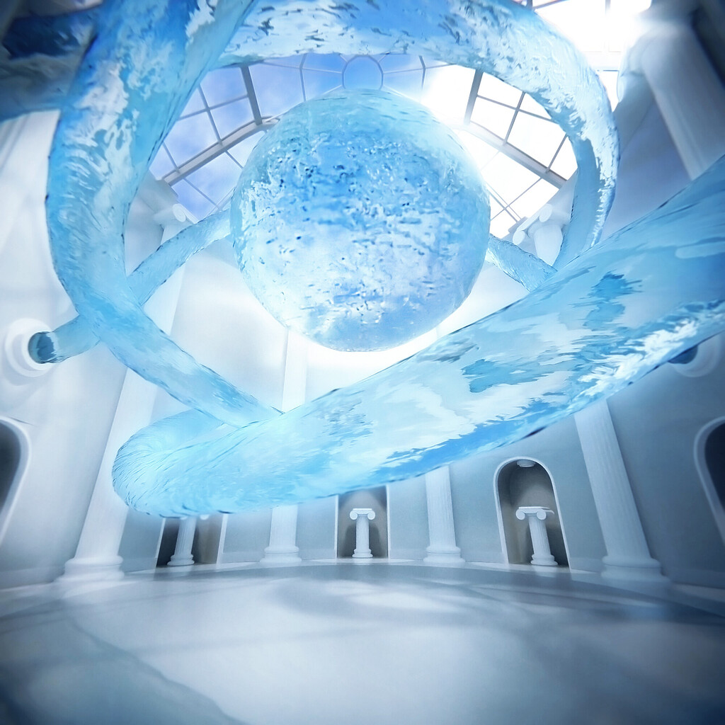 Water Sphere Rendered Water Sphere - Finished Projects - Blender Artists Community