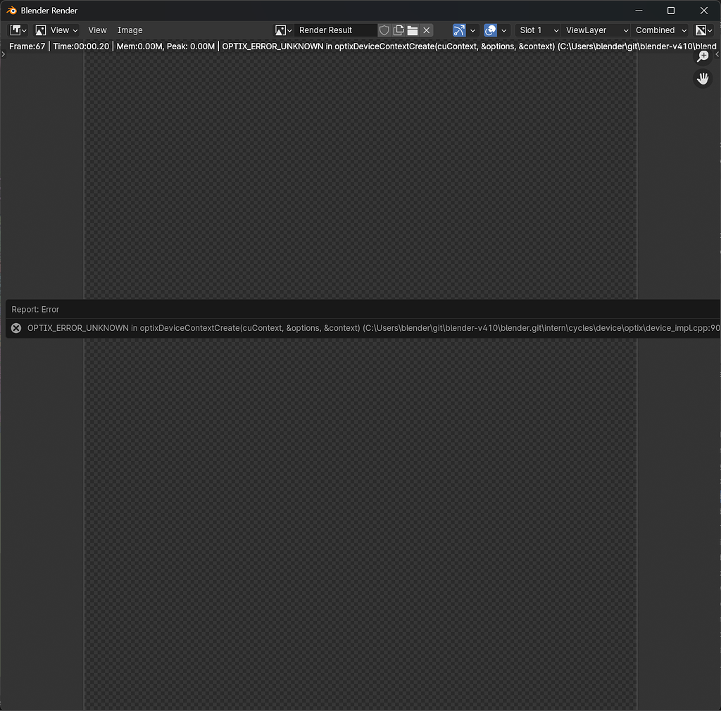 Render error - Technical Support - Blender Artists Community