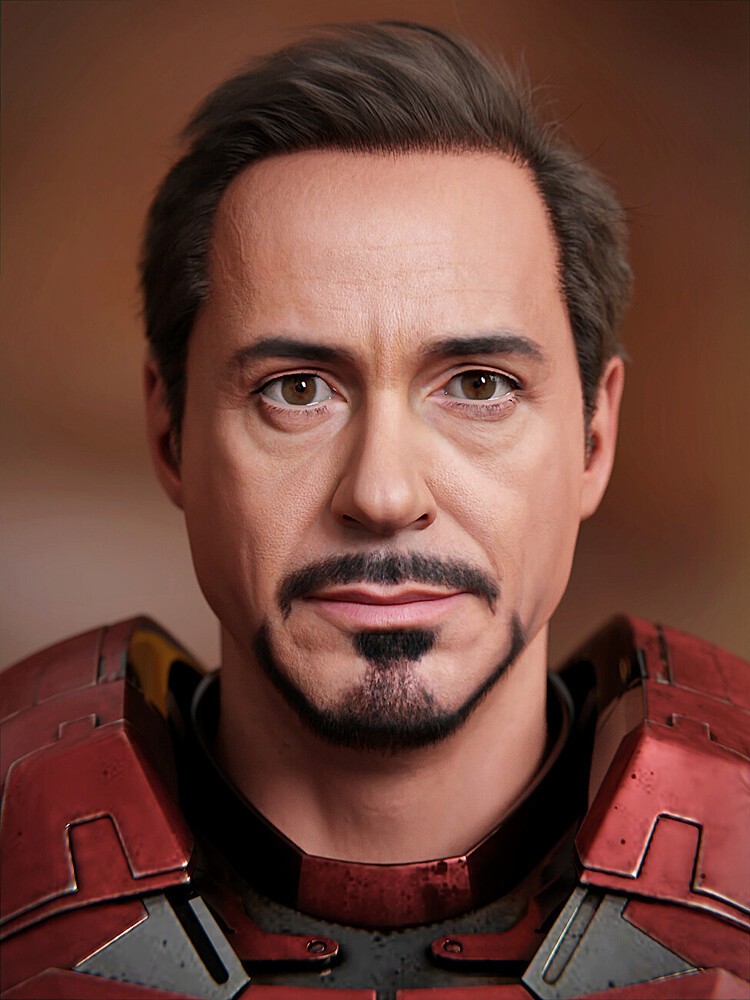 Robert Downey Jr/Tony Stark - Finished Projects - Blender Artists Community