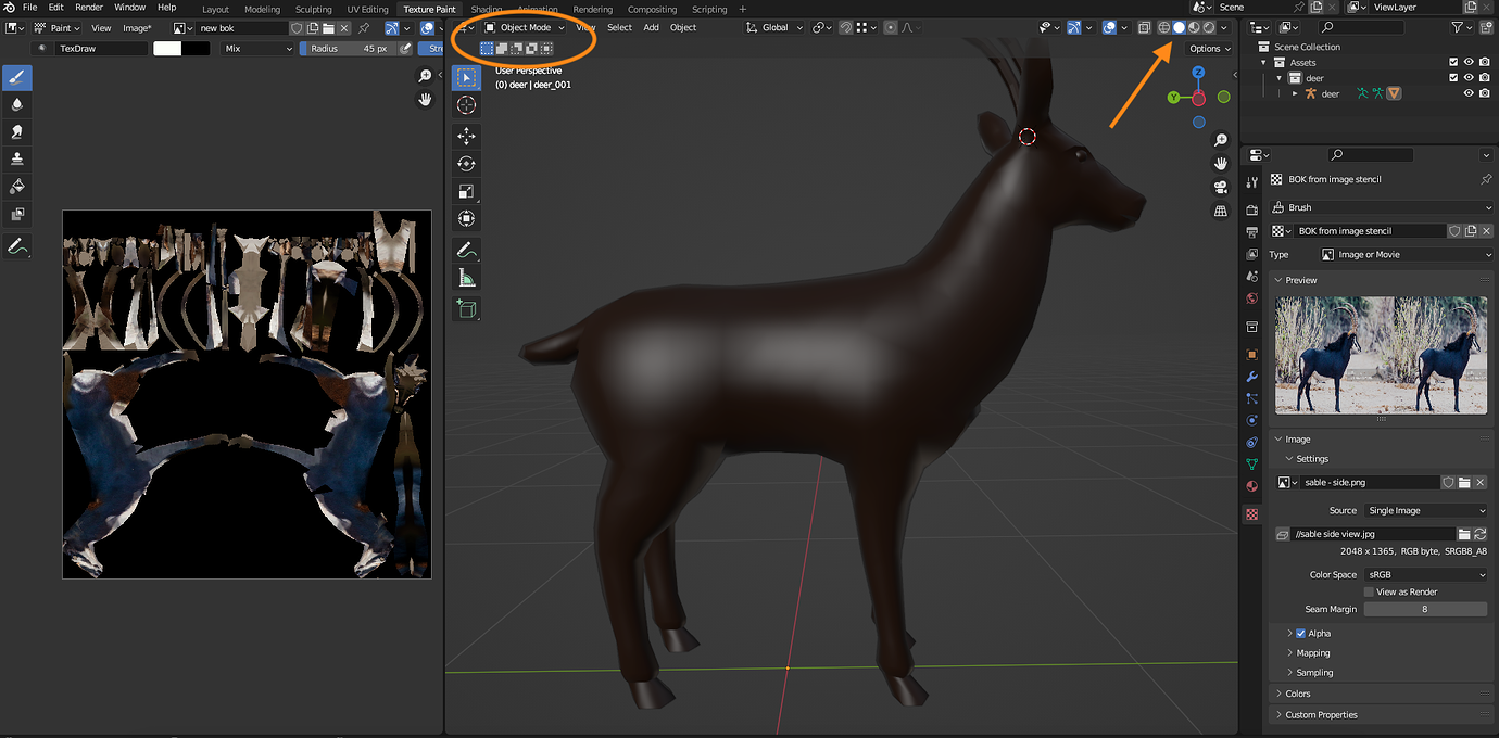 Texture not showing up in UV map - Materials and Textures - Blender ...