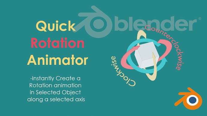 Blender -Quick 360 Animation[Addon] - Released Scripts and Themes ...