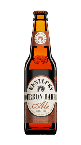 Bourbon barrel bottle