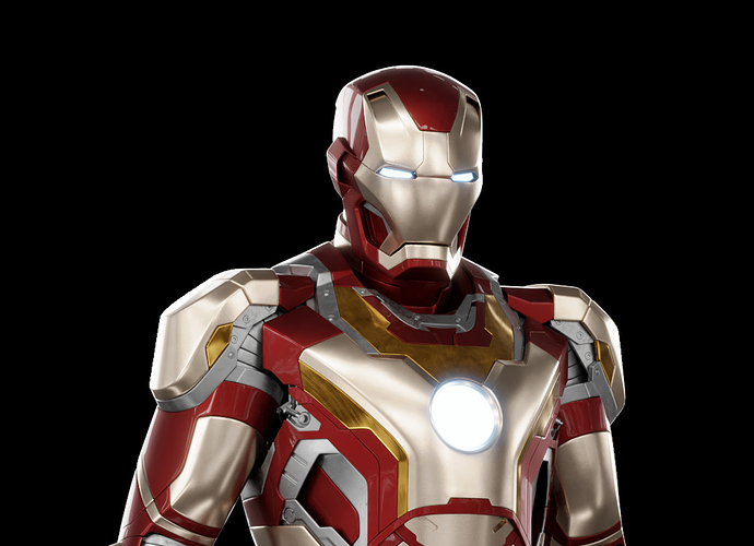 Iron Man Mk XVII - Finished Projects - Blender Artists Community