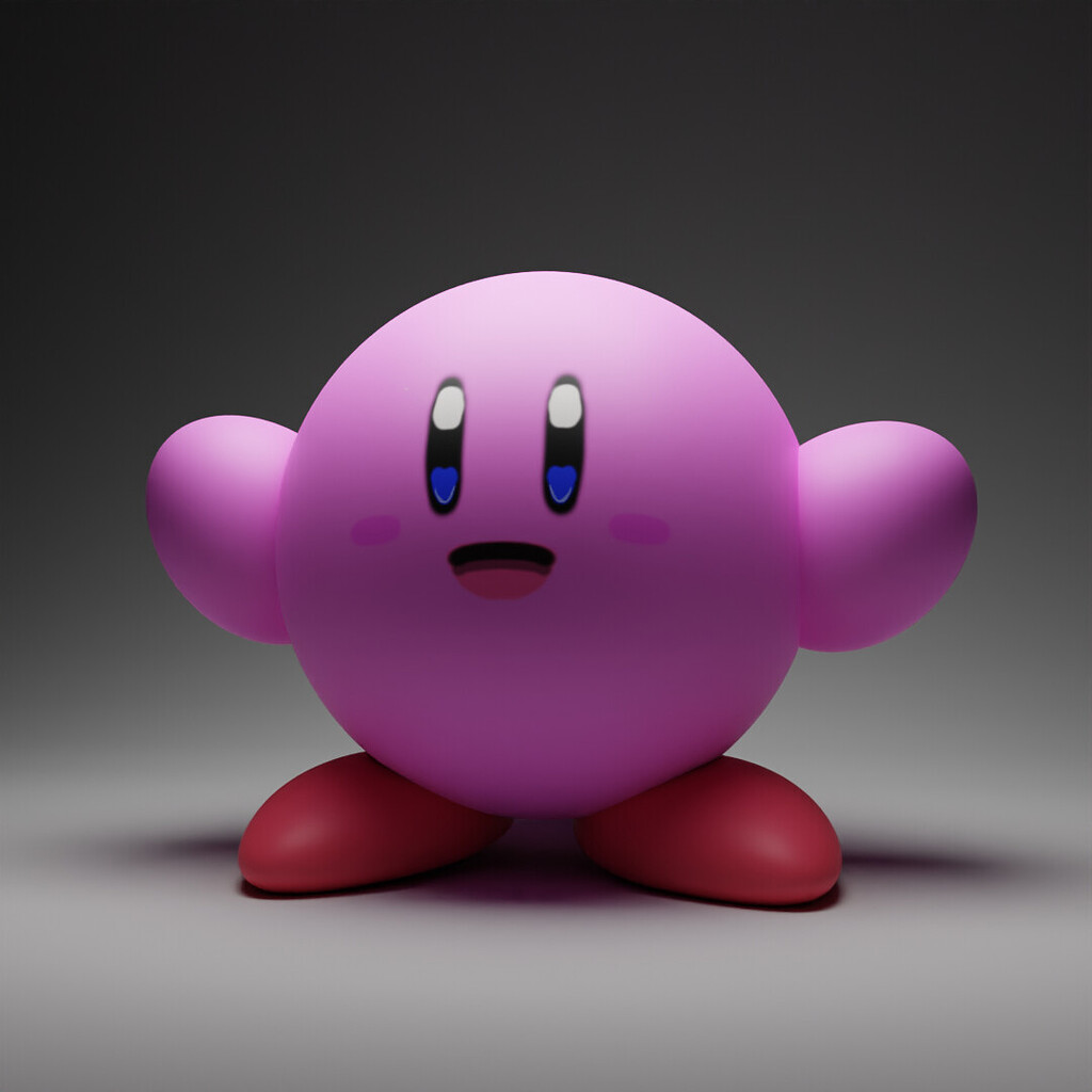 Kirby Lighting Experiment - Finished Projects - Blender Artists Community