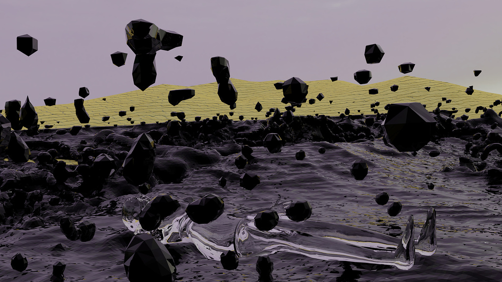 Fluid Simulation - Lots of floating Droplets - Particles and Physics ...