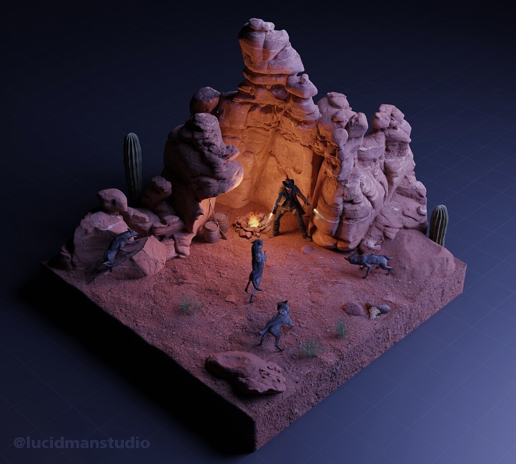 Wolf Gang! - Finished Projects - Blender Artists Community