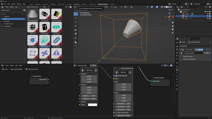SDF Presets for Geometry Nodes - Released Scripts and Themes - Blender ...