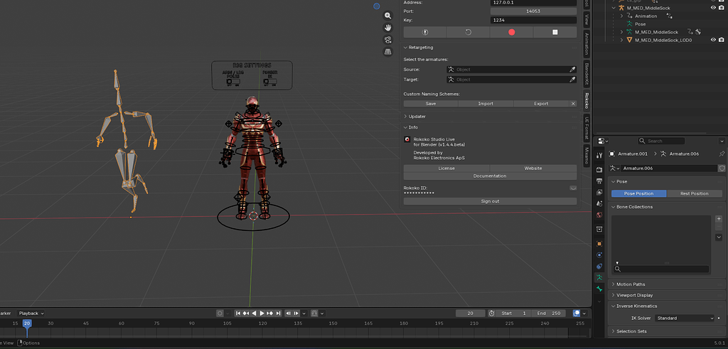 How to retartget animation from mixamo and apply it on a ik rig model ...
