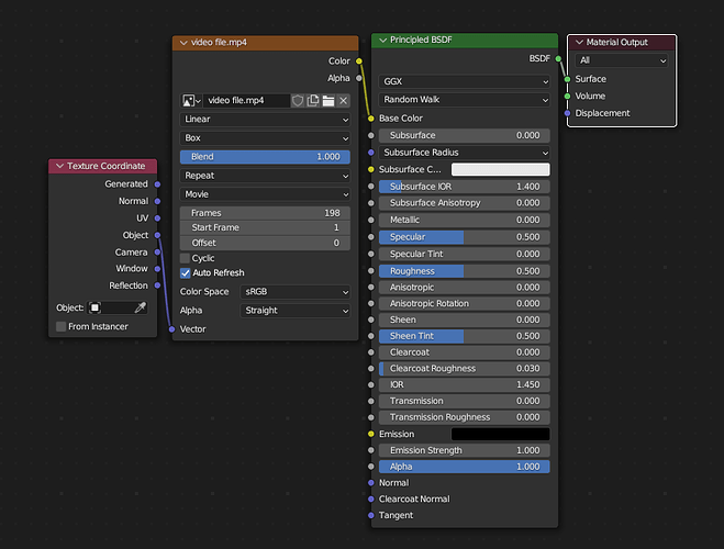 Using video as a texture/material - Materials and Textures - Blender ...
