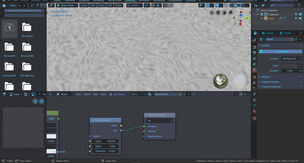 Noise UV distortion with ocean modifier issue - Materials and Textures ...