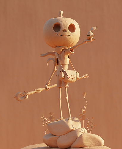 Pumpkin 2022 - clay