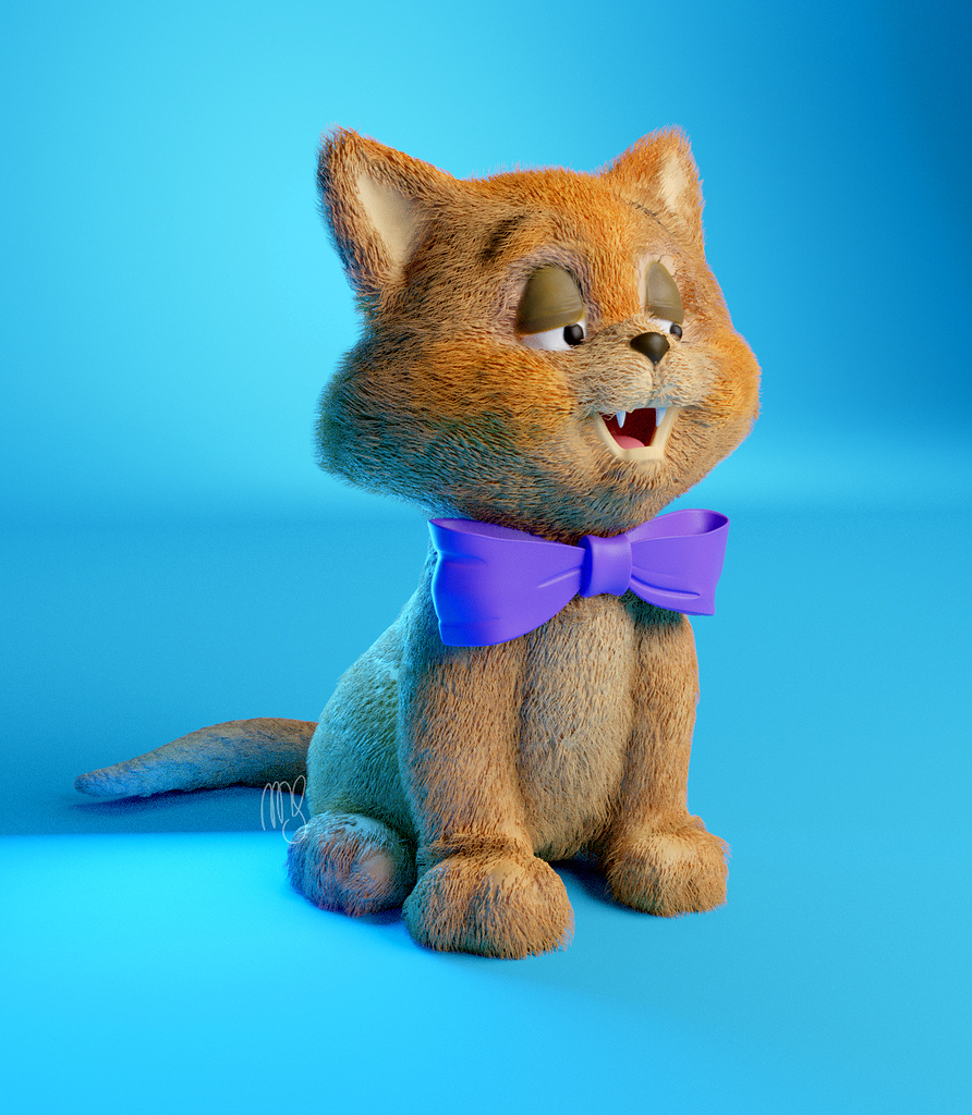 Toulouse - The aristocats - Finished Projects - Blender Artists Community