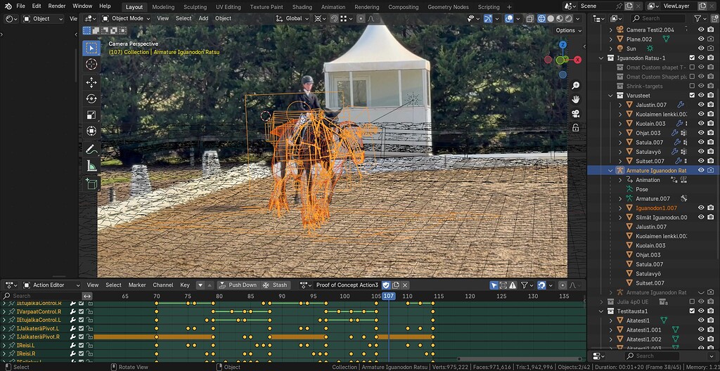 Dinosaur Rider - Roto Animation Test - Blender Tests - Blender Artists ...