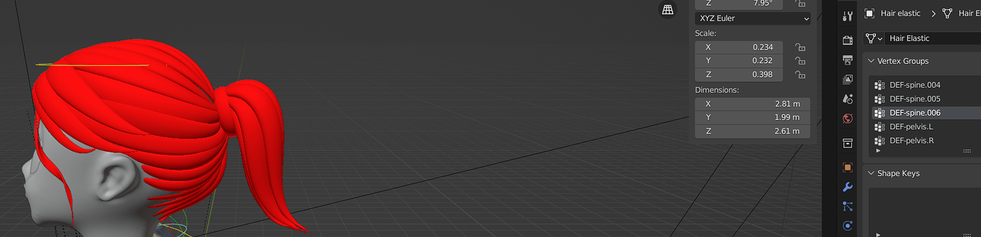 Hair gets elongated when moving the rig - Animation and Rigging ...