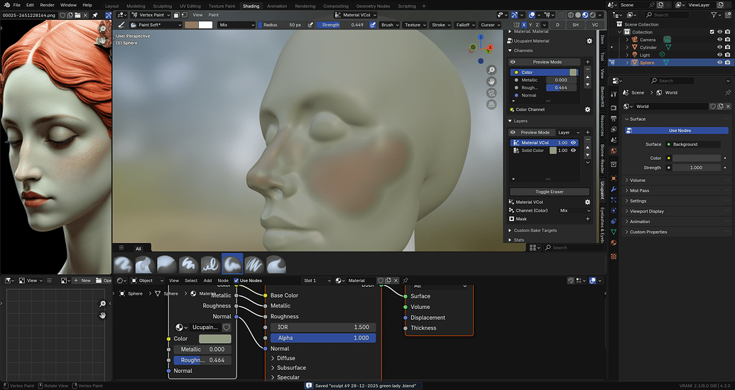 How to overlay a vertex paint layer ucupaint - Materials and Textures ...
