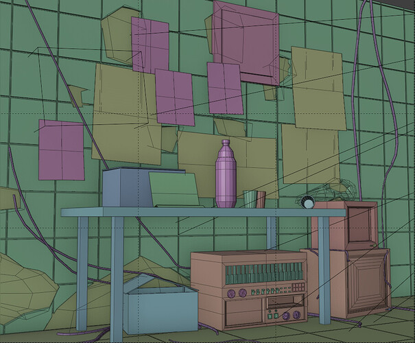 Low poly scene in old style - Finished Projects - Blender Artists Community