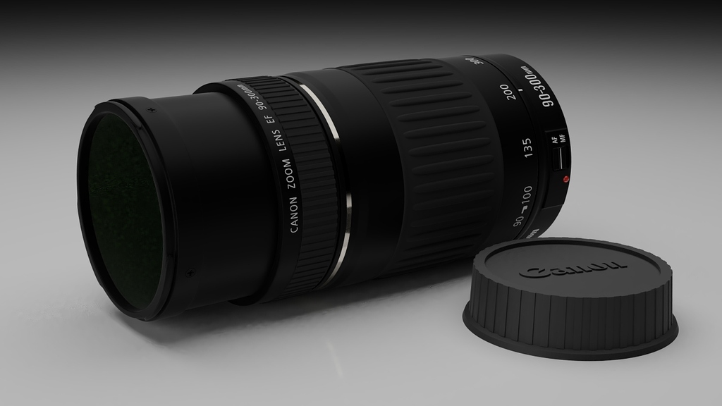 Canon EF 90-300mm lens - Finished Projects - Blender Artists Community
