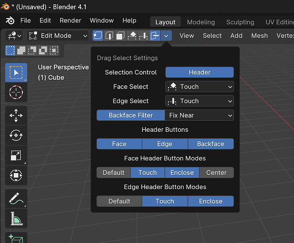 recommended settings