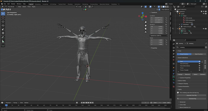 Generating a rig with meta-rig problem - Animation and Rigging ...