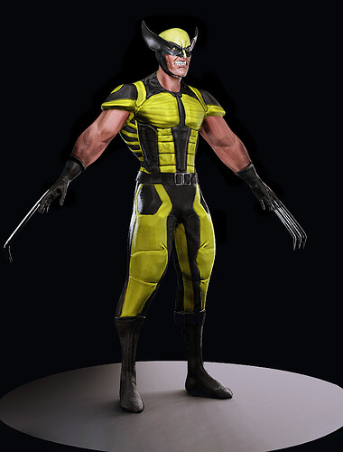 Wolverine - Finished Projects - Blender Artists Community