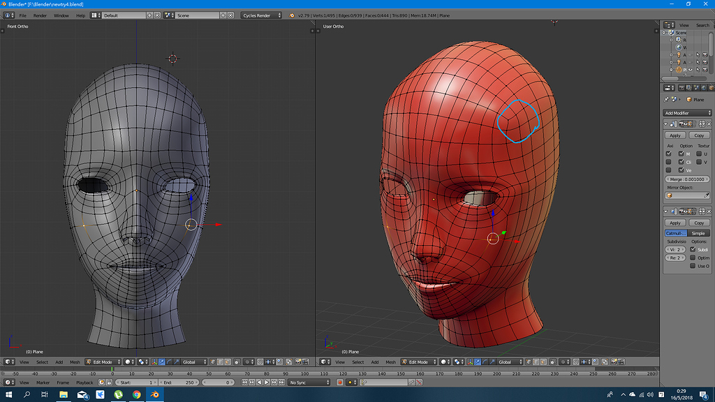 Problems On Topology - Modeling - Blender Artists Community