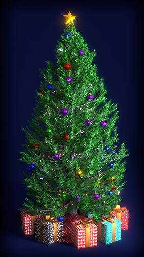 Christmas Tree Final Render