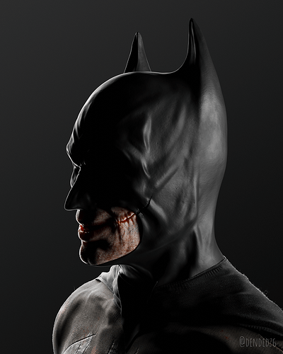 Batman - DendeDZG Avec bruit (2500x2000)