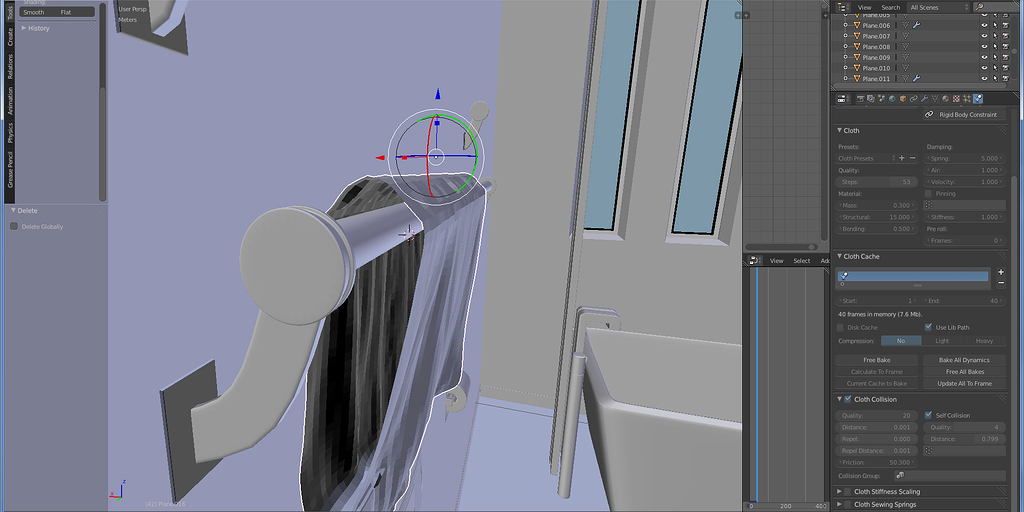 Cloth Simulation woahs. - Particles and Physics Simulations - Blender ...