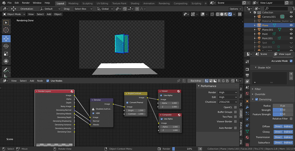 Denoise error Built without Open Image Denoise - Compositing and Post ...