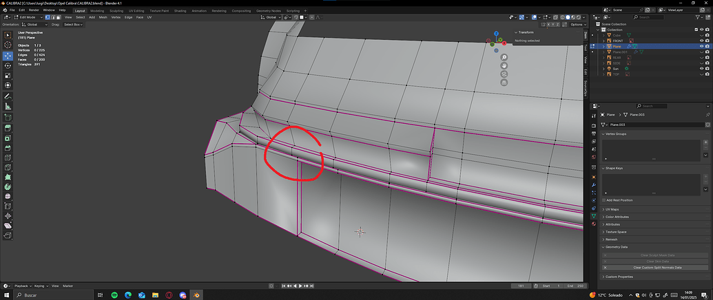 When subdividing my model the topology looks weird - Modeling - Blender ...