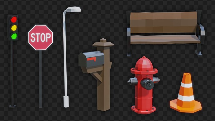 Low Poly Assets 3